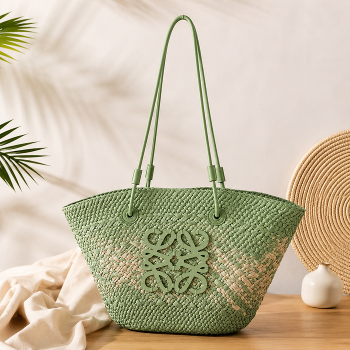 Sac de plage en paille